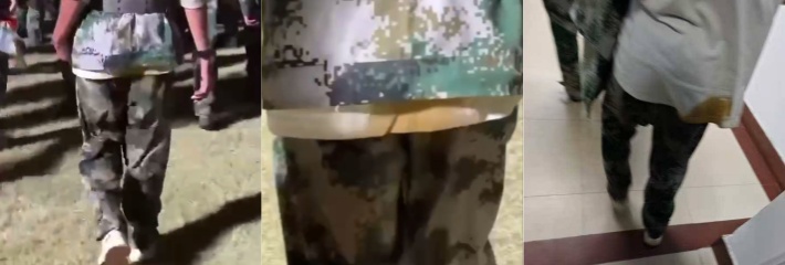 隔着屏幕都能闻到味道 兄弟你太惨了 军训的时候突然拉肚子 这不妥妥的丧失大学四年择偶权！