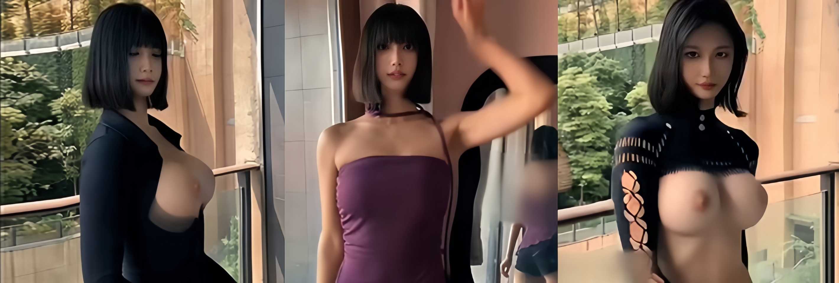 抖音快手 网红AI裸舞福利流出 雪白巨乳晃荡不止 美乳翘臀视觉双杀