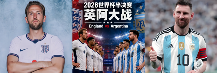 世界杯半决赛 英格兰对阵阿根廷赛前预测 三狮军团能否打破卫冕冠军冲进决赛？
