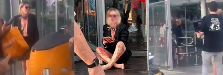 巴以冲突真的能逼疯人 以色列妇女化身刀妹怒斩亲生骨肉！