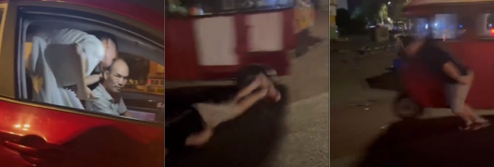 惊喜太多 一时间分不清该看哪个了 几个小伙拍视频恶搞的士司机 殊不知危险即将降临！