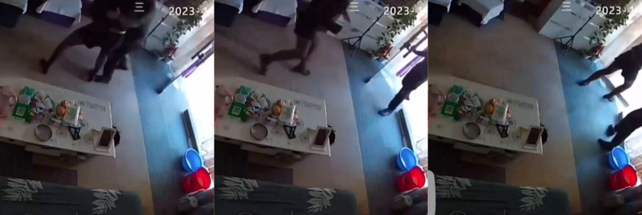 广东一男子冲进某足浴店内将熟睡的女子进行猥亵！色胆包天的男子将女子的衣服撕坏现已报警～