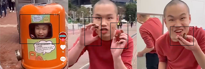 砸黄家驹墓的男子 梁俊言 被扒出早期为博流量不惜拍摄自己吃屎视频 行为举止极其恶心不是人！