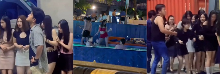 东南亚女猪仔悲惨生活曝光 业绩不达标就被暴打 想操就操随意玩弄！