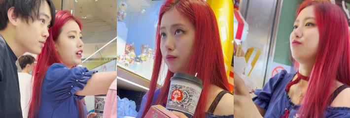 抄底大神 商场偷拍红发美女 开档油光丝袜镂空内内 全程高清帧帧撩人！