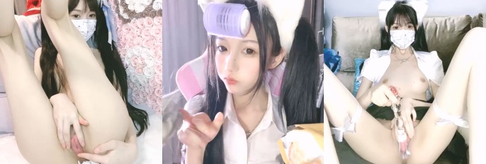 校花级美少女 黎酱不爱吃青菜 下海大尺度直播 道具自慰 高潮抽搐狂喷水 这颜值是真的高！