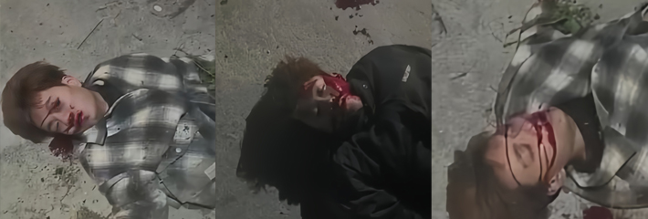 精神小伙醉酒超速骑车 鬼火少年街头失控车祸 满脸血迹惊魂瞬间
