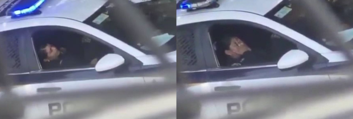 墨西哥警察在警车内猛扣女警骚穴 女警捂嘴噤声爽到翻白眼 视频火爆外流!