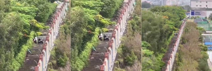 白天打野战 小伙不讲武德 自己看就算了 还发网上曝光！
