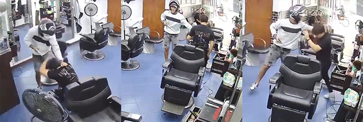 又一枪击案 秘鲁 图帕克公园一理发店遭遇抢劫 被劫匪用改装手枪爆头射杀 店员手机被抢曾试图反抗！