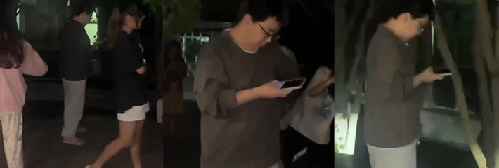 大一男变态 为了给瓜友们发福利 偷大四学姐内衣， 结果被抓了个现场！