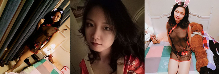 高颜值美女与男友异地恋 发淫照给男友打飞机 被男友曝光出来！