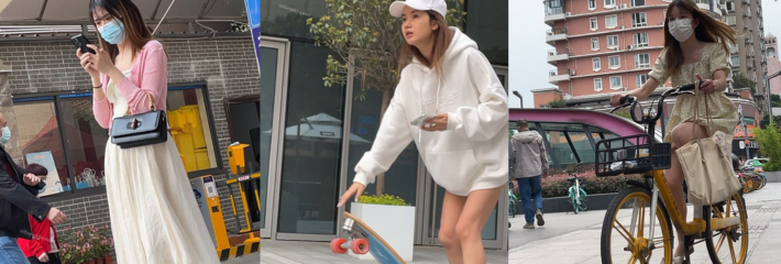 抄底也是一门艺术 达人万象城抄底各式小内内 美女裙底尽收眼底 还得是小白是最吸睛！