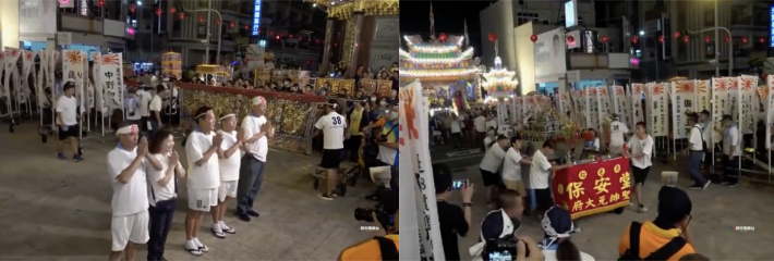 台湾举行祭祀为二战的日本军国主义招魂 现场的青年还穿上日本人兜裆布！