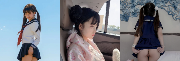四川科技学院双马尾白虎嫩妹 穿JK制服白丝被金主爸爸各种姿势猛干