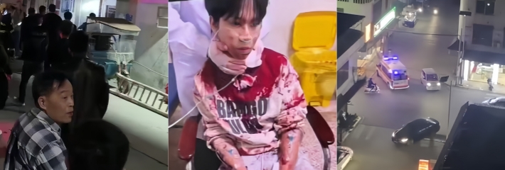 潮州东凤镇龙湖村 上门女婿离婚后精神病爆发 剁3娃放火自焚 现场惨不忍睹！
