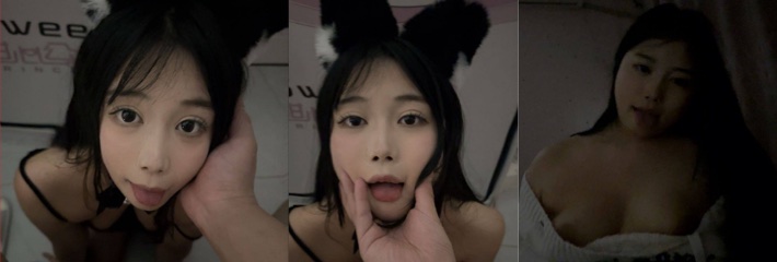 天津高颜值黑丝小美女张沫 肉棒插进水超多的紧致骚穴 被操到哭着吞精！