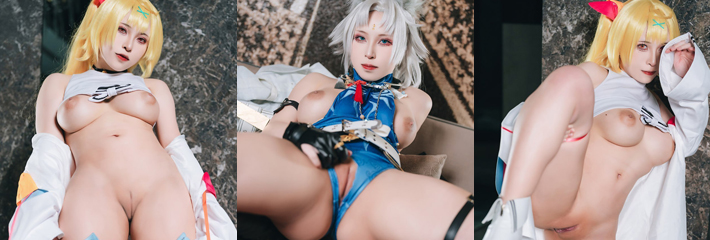 漫展勾搭极品Coser 身着战袍火辣开干 对镜后入疯狂输出