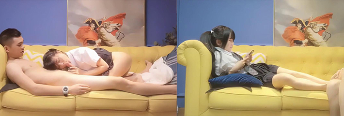 探花极品尤物 娇小双马尾JK美眉 被干的狂喊 爸爸我不行了!