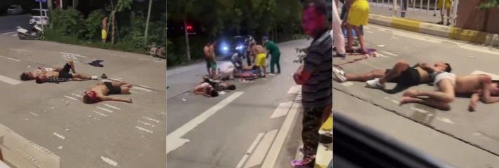 鬼火少年车祸 不求同年同月生 但求同年同月死！主打一个义气