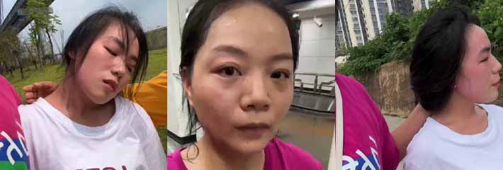西安明星幼儿园老师 姜灵 出轨学生家长在原配新房搞破鞋 被抓现行后 直接被原配拉去游街示众！