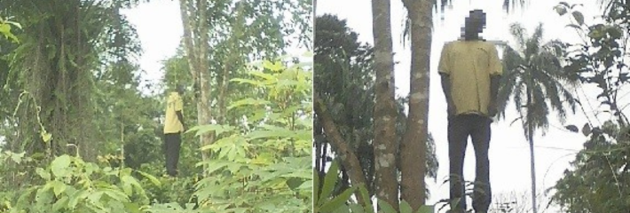 柬埔寨一年轻小伙子因与女友感情破裂分手 心碎绝望之下 在脸书平台开启直播上吊视频曝光