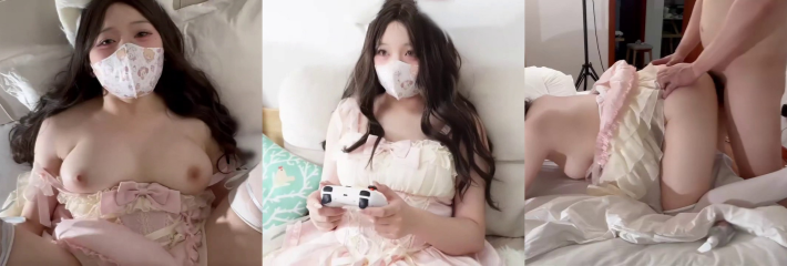糖心VlogUp主 星野兔 最新视频 巨乳反差女神洛丽塔被多姿势爆操 无套内射！