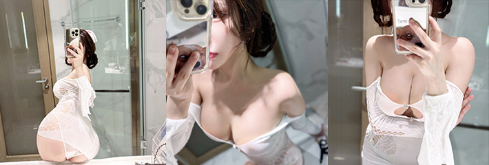 微密圈巨乳女神 奔跑的晶螺儿 倾情演绎护士装 诱惑力都要溢出屏幕了！