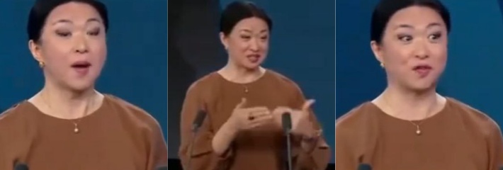 金星法国电视台谈被禁演，或许40年了大众价值观还没搞清楚！人蠢还坏，想借着外国施压么？
