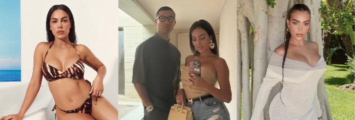 足球巨星 C罗 未婚妻 乔治娜 黑历史全曝光 曾被富豪包养其父亲是贩毒头目 早期不雅视频曝光