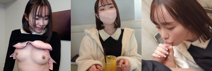 日本FC2精选高颜值短发妹 清纯美女大秀口交技巧 看起来十分享受