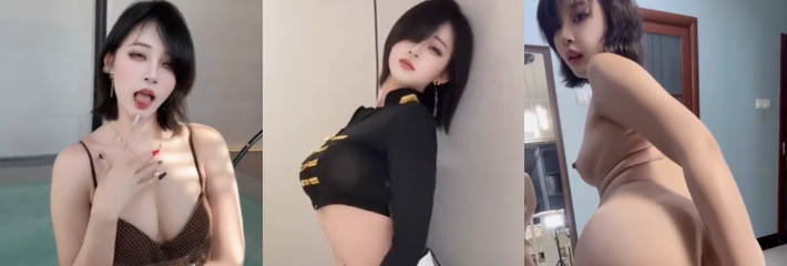 抖音228万粉丝大网红 鹅鹅 假屌自慰完整版流出 平日女神形象如今却判若两人