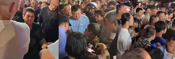 祁东政府广场夜间发生疑似诱拐事件 60多岁 马杜桥 被指用迷药带走男孩