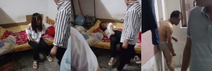 七夕抓奸现场 居家小少妇口味独特来者不拒 放着小伙不要与老头偷情！