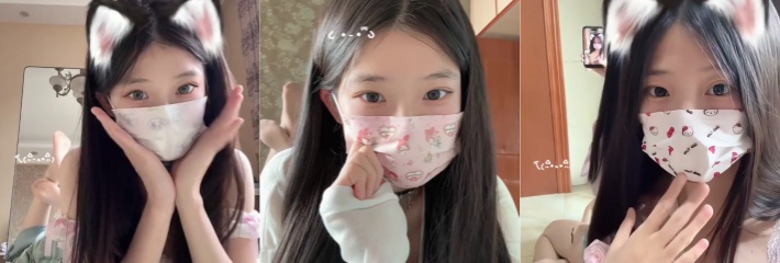 抖音呆萌萝莉 雪顶蛋糕 最新粉丝福利 高颜值萝莉嫩妹的丝足诱惑 尺度不大诱惑十足！