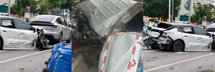 连云港市发生特大交通事故 男子酒驾致环卫夫妻当场死亡后逃逸