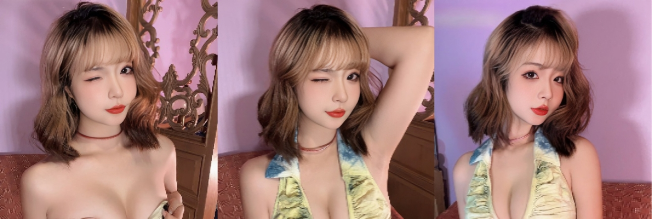 巨乳福利姬 玉汇 哈密瓜服饰诱惑写真 甜美小萝莉全程挑逗撩到腿软