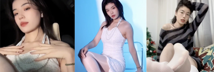 抖音13万粉女网红「不想早起的崽崽」定制私拍福利视频 足控御姐榨精！