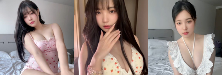抖音11万粉丝网红 软情好似豆花生儿 大尺度福利视频曝光 高颜值巨乳各式情趣装裸舞！