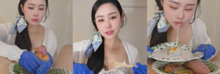 推特性爱大师95后绿帽情侣美腿女王 汐梦瑶 芥末鸡巴刺身十精液寿司 口爆再吃掉！