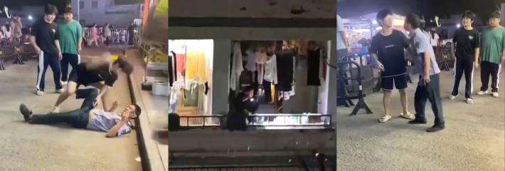 广东科技学院南城校区突发暴力冲突，职校学生怒火中烧将保安打翻，疑似头骨外露的恐怖一幕曝光！