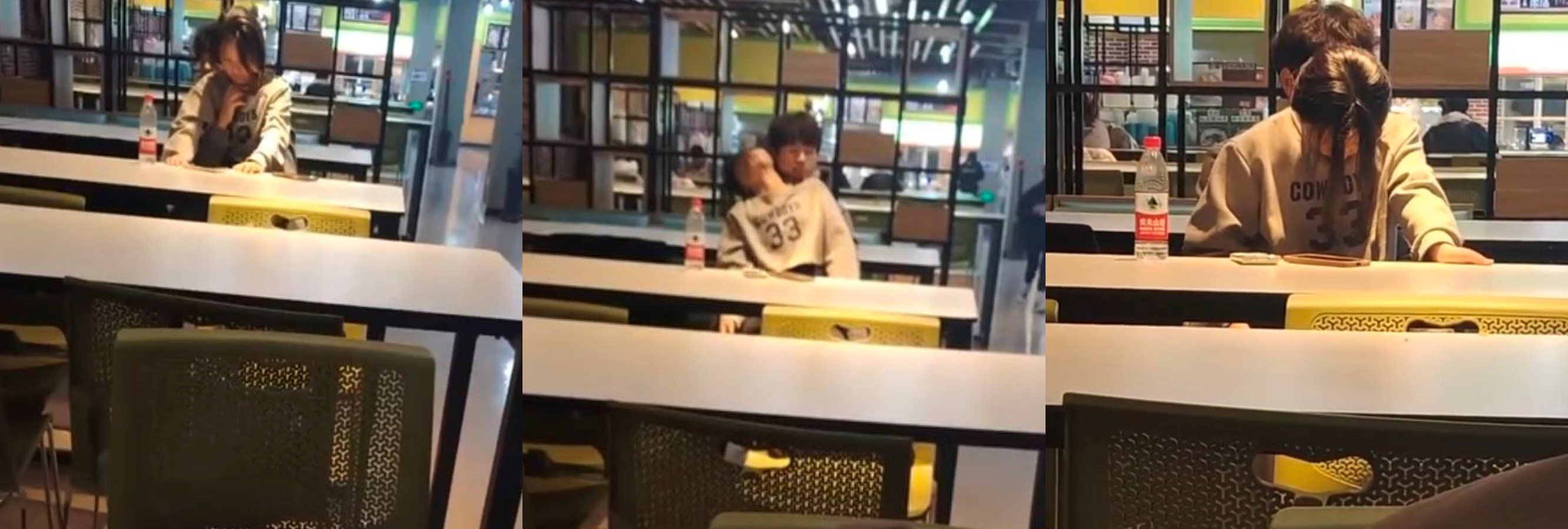 学生就是玩的花！高颜大学生情侣餐厅doi被拍 饥渴妹子女上位榨精！