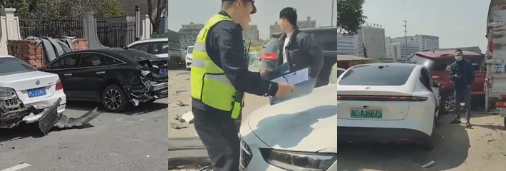 新手女司机 油门当刹车 第一视角感受车祸现场 这感觉也太吓人了 如亲身感受一般！