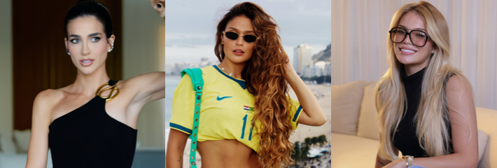 2026世界杯 巴西太太团大比拼 多位球星妻子颜值惊艳全场 说是你心中的NO1？