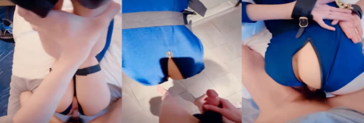 哄骗妹妹闺蜜出来逛街买衣服 商场抠逼 接着带回酒店穿上制服调教 捆绑爆操后内射她的白虎嫩穴！
