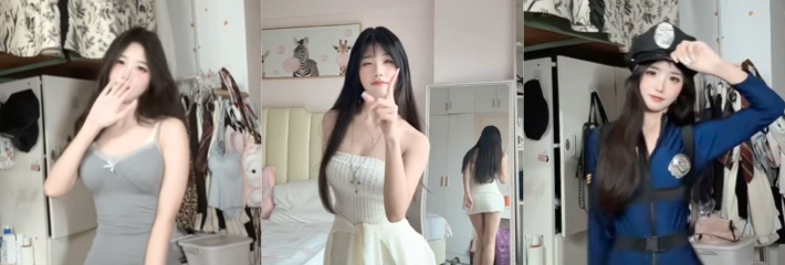 用户求瓜 抖音煊若AI脱衣热舞福利 紧身衣脱掉身材超好 反差感爆表！