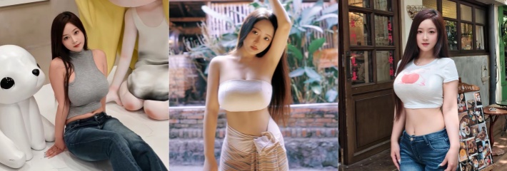 抖音85万粉丝网红 成都朵朵 天然巨乳晃动勾人 敏感骚穴爽出白浆