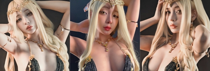 UmekoJ 越南顶级网黄coser 火辣身材全裸福利写真流出 如此巨乳翘臀你心动了吗？