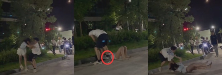 高颜值jk嫩妹 被精神小伙殴打踩奶 太不懂得怜香惜玉了 换在床上惩罚她不是更好吗！