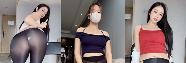 抖音擦边主播 糖糖老板 火辣骚舞最新福利 穿着黑丝扭腰晃臀 骚穴在丝袜下若隐若现